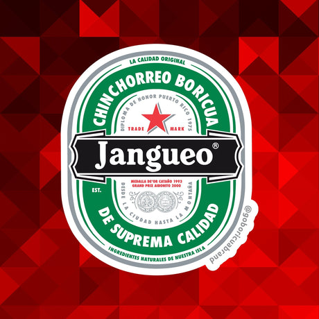 JANGUEO (PREMIUM STICKER) - GoBoricua