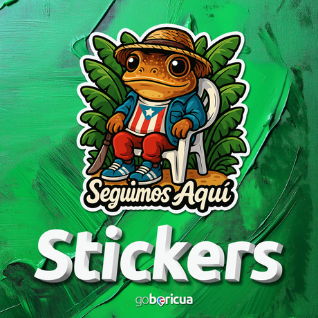 Stickers de Puerto Rico | Pegatinas Temáticas Boricuas para Personalizar Tu Estilo