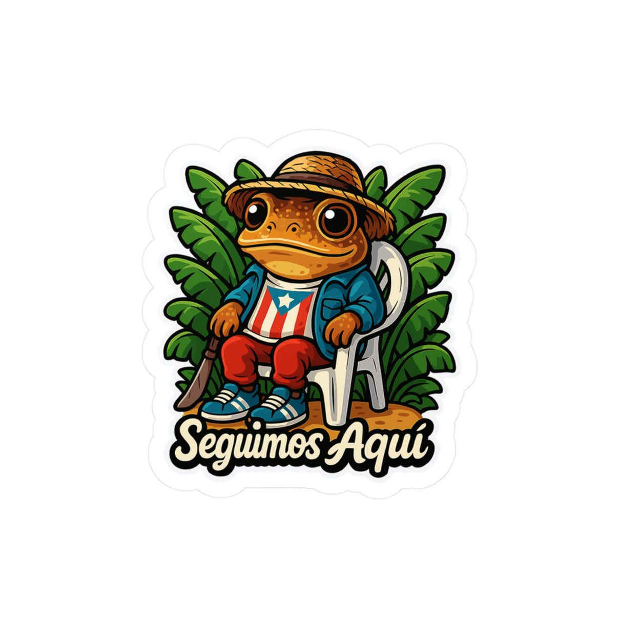 Seguimos Aquí Concho Sticker