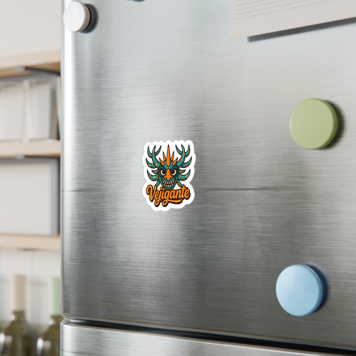 Vejigante Azul Sticker