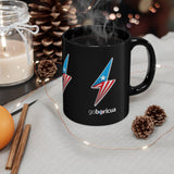 Rayo Boricua Black mug 11oz