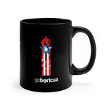 Boricua Star Black mug 11oz