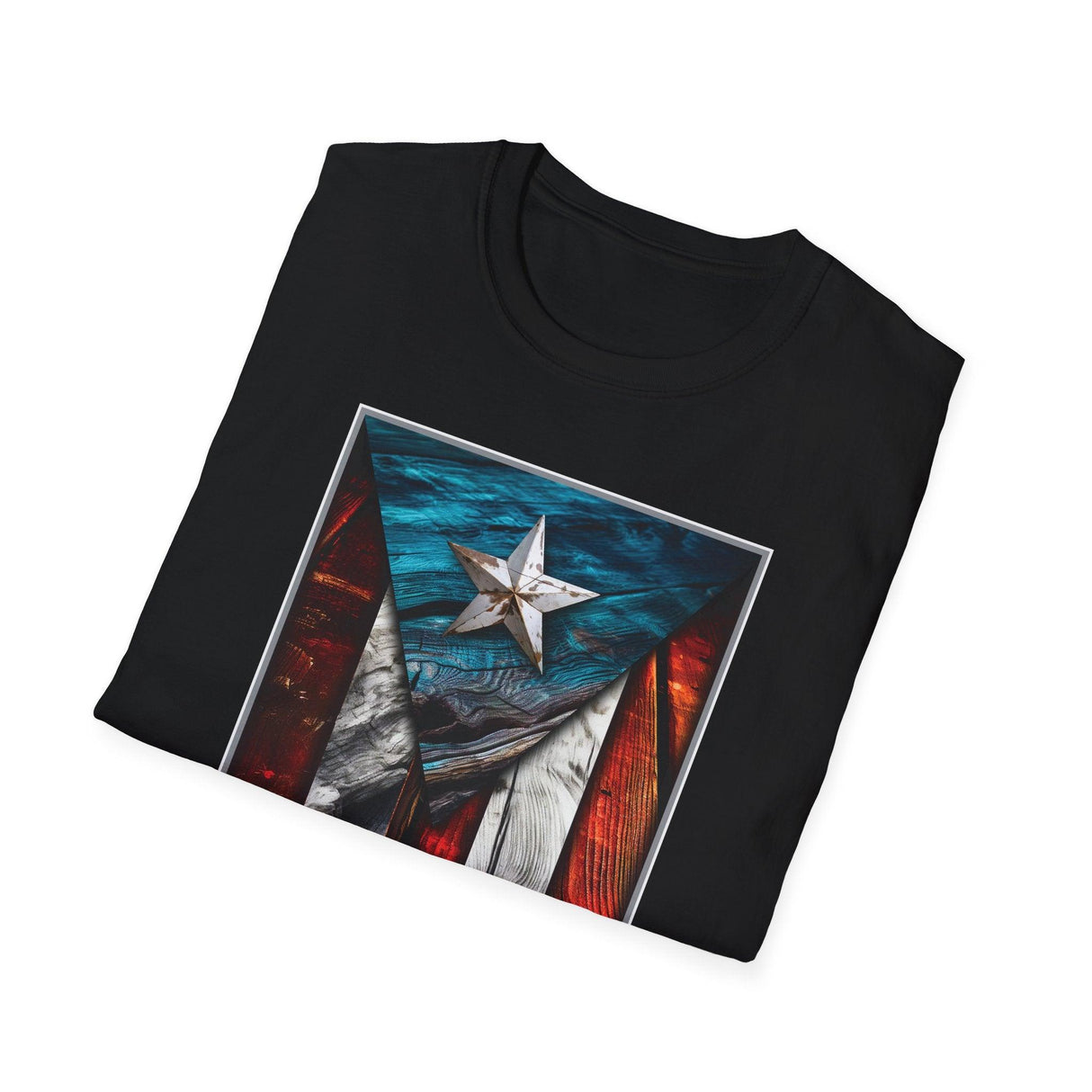 Bandera Madera Unisex TShirt