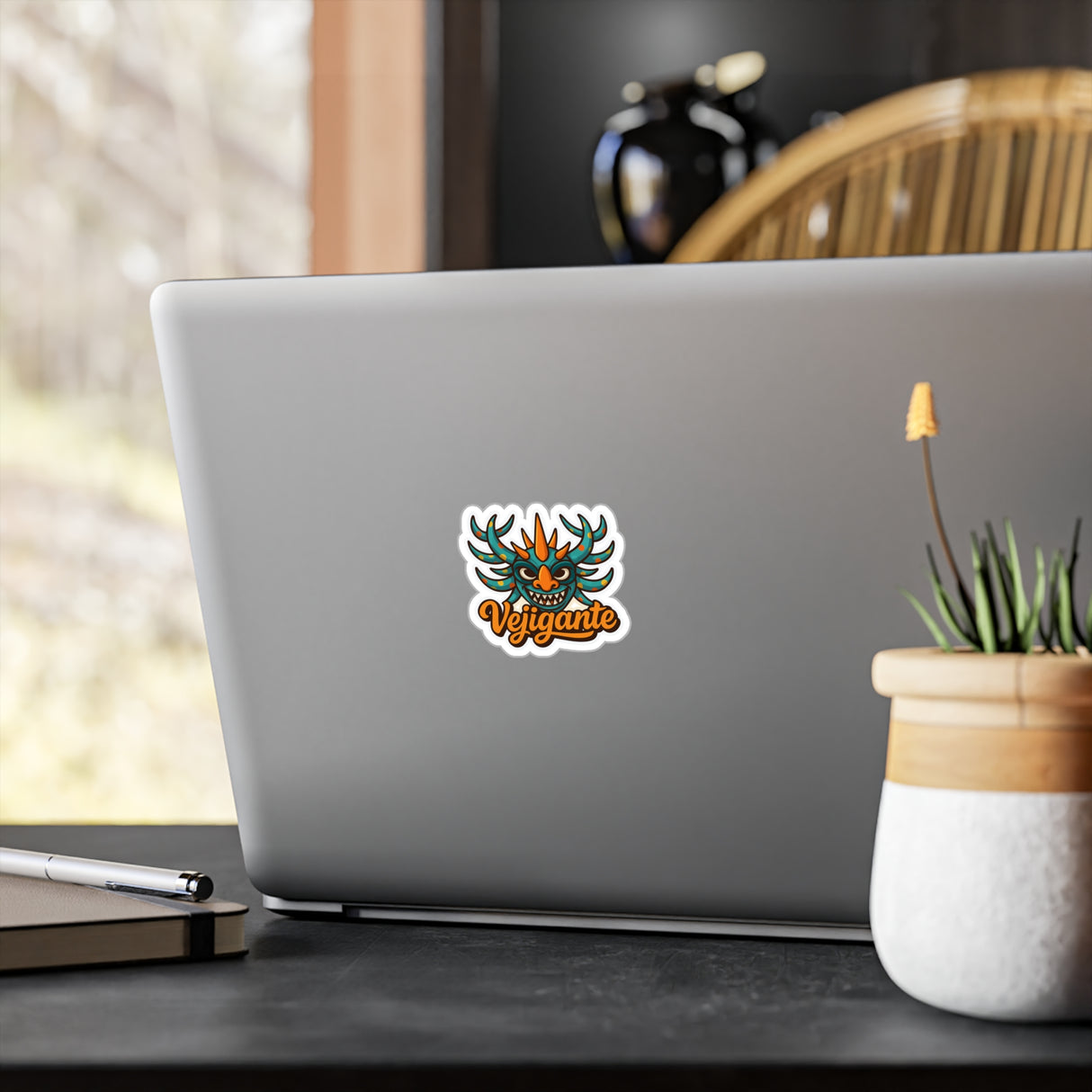 Vejigante Azul Sticker