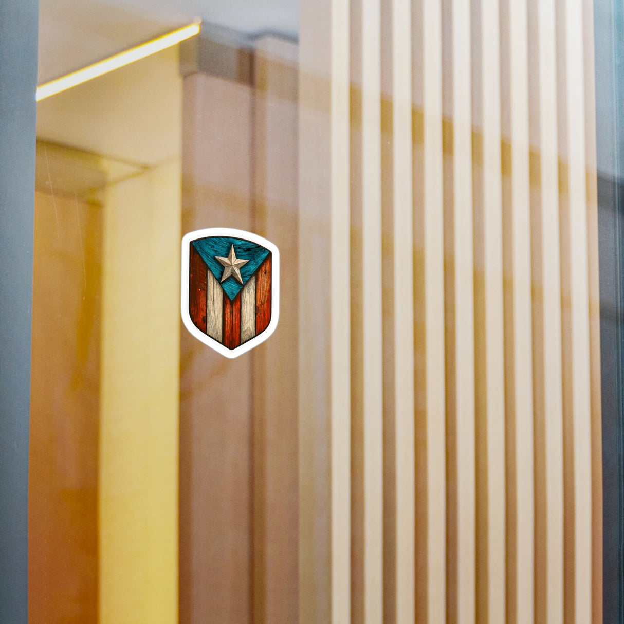 Escudo Boricua Sticker
