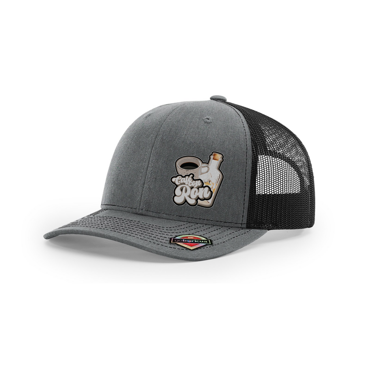 Gorra Café con Ron | Orgullo Puertorriqueño con Estilo Trucker