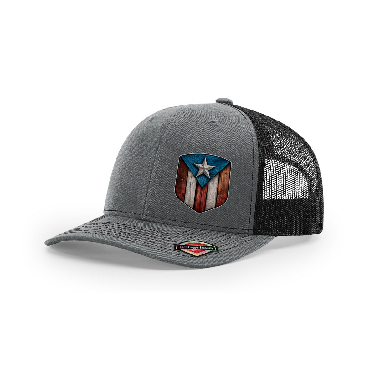 Gorra Mi Escudo Boricua | Orgullo Puertorriqueño con Estilo Trucker
