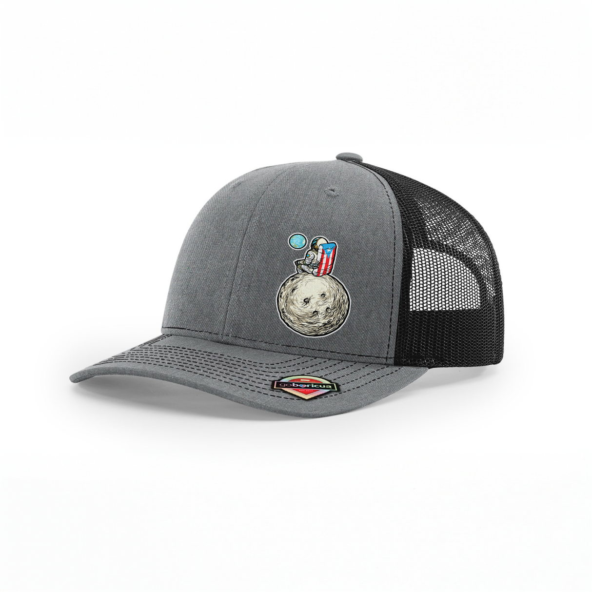 Gorra Borincano - Boricua en la Luna | Orgullo Puertorriqueño con Estilo Trucker