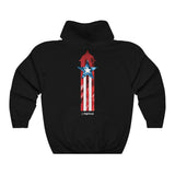 Boricua Star Unisex Heavy Blend™ Hooded Sweatshirt