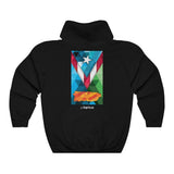 Bandera Puerto Rico Unida Unisex Heavy Blend™ Hooded Sweatshirt - GoBoricua