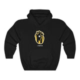 Corazón Dorado Unisex Heavy Blend™ Hooded Sweatshirt - GoBoricua