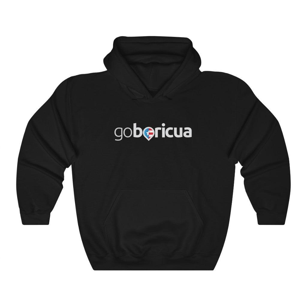 Bandera Puerto Rico Madera Unisex Heavy Blend™ Hooded Sweatshirt